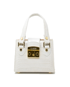 BRUSHBEAUTY LUXURY BAGS | CLAMORI PUPA BAG - OFF WHITE