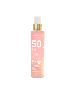 ALPHANOVA DAILY SUN | GLITTERING PINK SUN OIL SPF 50 SUN GLOW