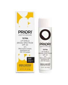 PRIORI SKIN DECODED | TETRA LIP SHIELD BROAD SPECTRUM SPF 20