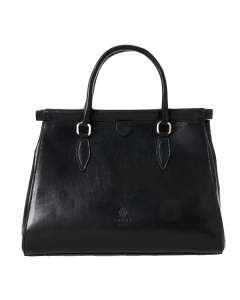 BRUSHBEAUTY LUXURY BAGS | MEDICI OF FLORENCE  MINNIE BAG - BLACK