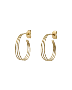 BRUSHBEAUTY LUXURY JEWELLERY | OORBELLEN 3-RINGS