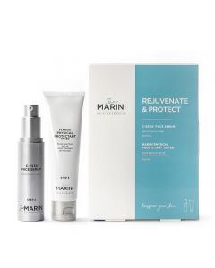 JAN MARINI | REJUVENATE & PROTECT - MARINI PHYSICAL PROTECTANT BROAD SPECTRUM SPF 45 - TINTED & C-ESTA FACE SERUM