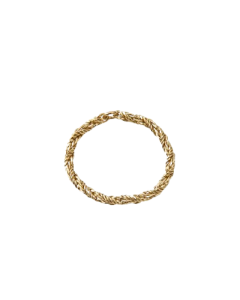 BRUSHBEAUTY LUXURY JEWELLERY | GEDRAAIDE KETTING-RING PETIT