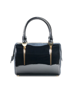 BRUSHBEAUTY LUXURY BAGS | SAPAF ATELIER BOSTON BAG  SMALL - DARK BLUE