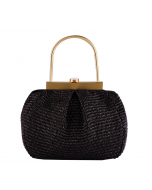 BRUSHBEAUTY LUXURY BAGS | VIAMAILBAG DAISY CHIC - BLACK